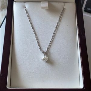Blue Nile 0.5 diamond necklace